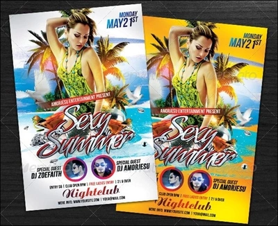  Sexy - Summer - Flyer - Template Thumb